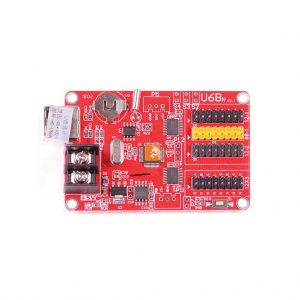 برد-کنترل-تابلو-روان-سه-ردیف-ساده-مدل-HD-U6B-3-عدد-هاب-12-راد-الکترونیک-www.RADLED.ir